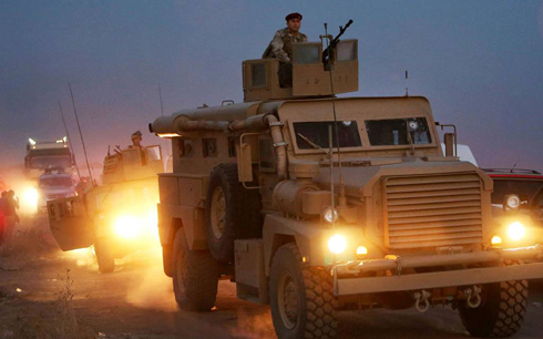 อิรักเปิดการโจมตีกลุ่มไอเอสในทีกรีท